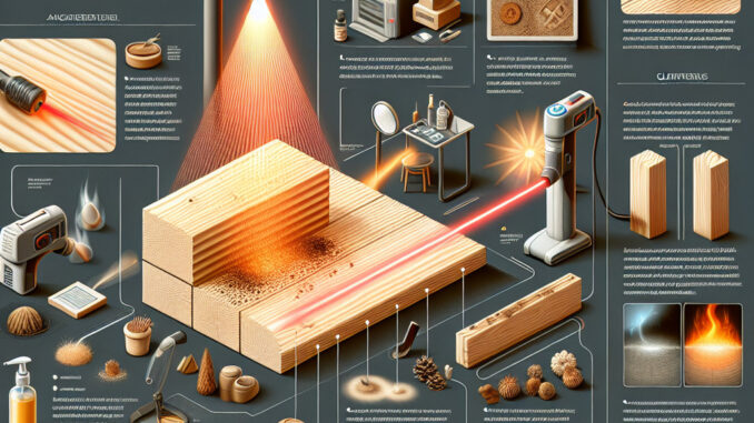 Laserreinigung von Holz in der Holzdielenparkettherstellung